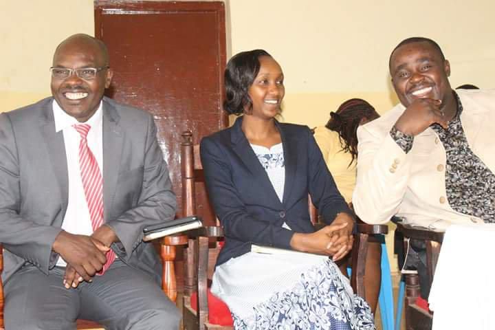 Bomet Senator Dr Chris Lang'at (Right) and Kakamega Senator Cleophas Malala (Left)