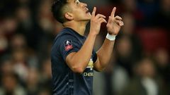 Alexis Sanchez scored against former club Arsenal on his return to the Emirates