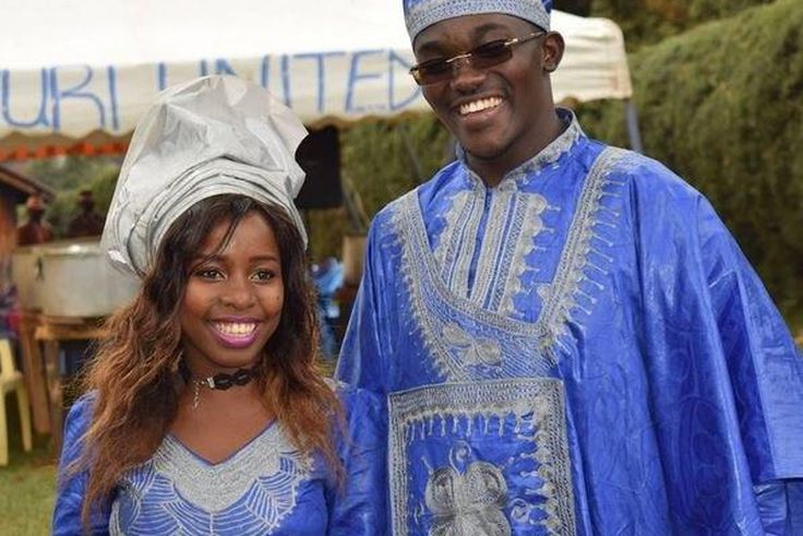 Benson and Saumu during happier times