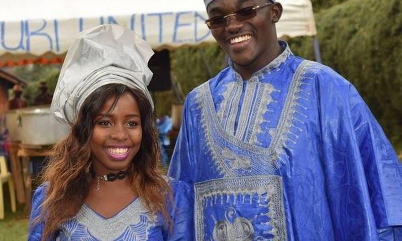 Benson and Saumu during happier times