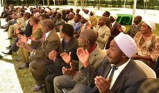 Religious leaders from various denominations gathered at DP William Ruto's Sugoi Home (Twitter)