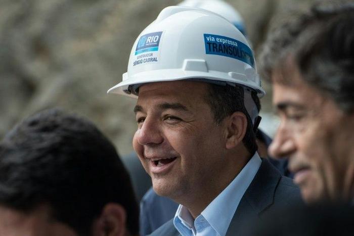 Former Rio de Janeiro state governor Sergio Cabral