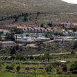 The Jewish settlement of Shvut Rachel, near the Palestinian village of Khirbet Sarra is seen in the West Bank between Ramallah and Nablus