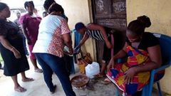 The woman who gave birth to the goat