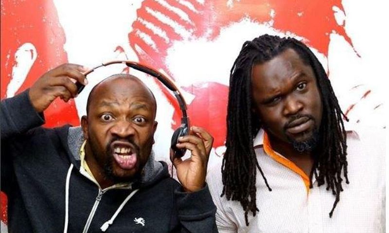 Larry and Nick Odhiambo