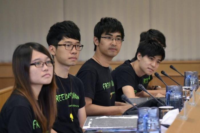 Yvonne Leung (L) was a leader of the 2014 protests but has since been less public in the reform movement