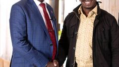 Video Director Mushking with Raila Odinga