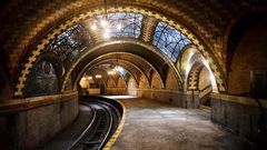 A jewel underground: The city's elegant first subway station [newyorkcityfeelings]