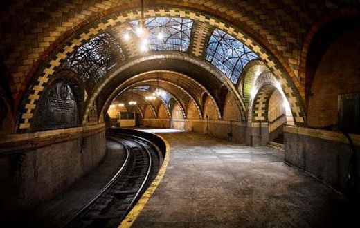 A jewel underground: The city's elegant first subway station [newyorkcityfeelings]