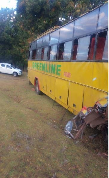 Scene of the Sunday morning accident that left 7 dead and several injured