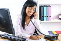 Lady at work(courtesy)