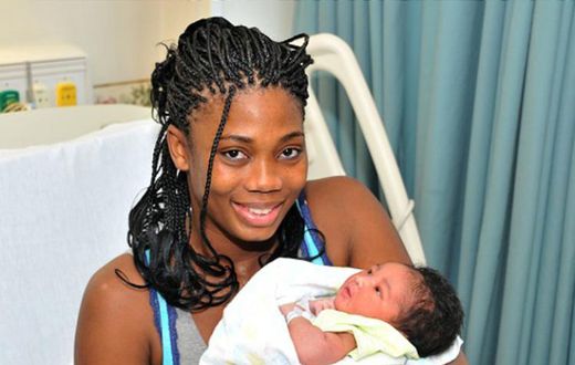 Mom and baby(Today's Parent)