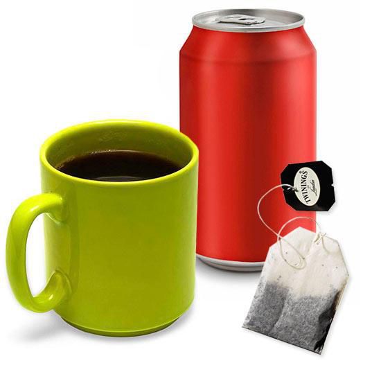 caffeinated drinks(Parents Magazine)