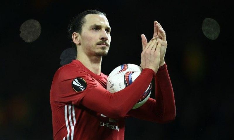 Manchester United's striker Zlatan Ibrahimovic will face Rostov in the Europa League