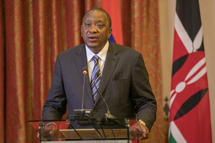 President Uhuru Kenyatta during his recent visit to Mauritius (PSCU)