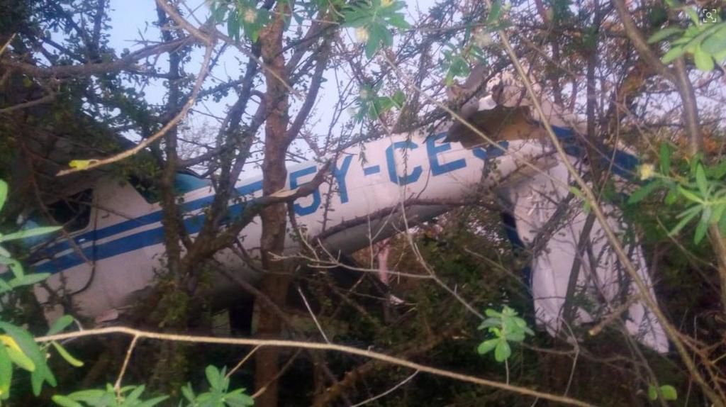Plane crashes in Machakos