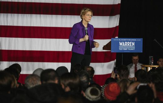 Elizabeth Warren's 2020 Campaign Says It Raised $6 Million