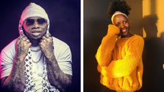 Lupita Nyong'o and Khaligraph Jones