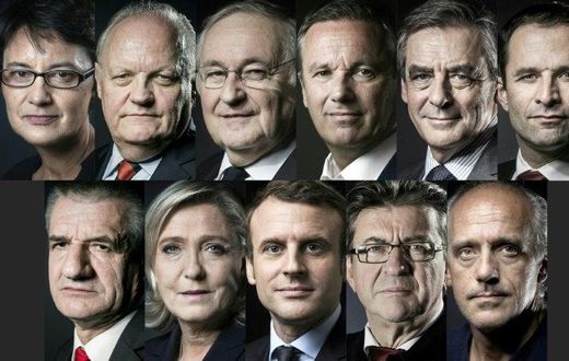 Eleven candidates are running in France's 2017 presidential election, which will hold its first round on April 23, 2017