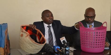 The bags Nema had proposed for Kenyans to be carrying