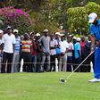 Jay-Jay Okocha at Barclays Kenya Open