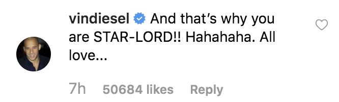 vin diesel groot pratt video