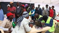 The IEBC managed to register 3.7 million people as new voters in the just concluded Mass Voter Registration Exercise.