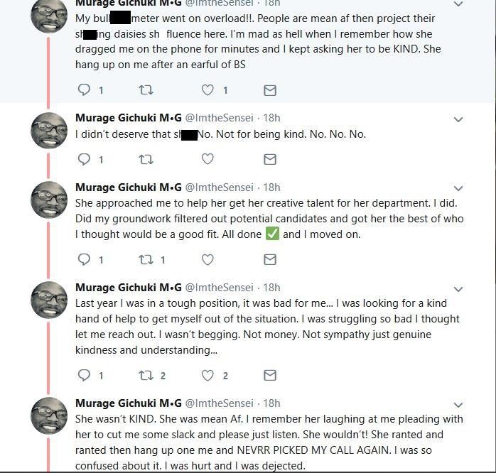 Murage's Tweets