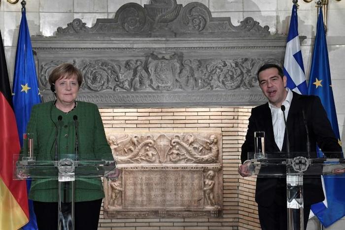 Merkel congratulated Tsipras on his 'decisive action' on Greece's name row with Macedonia