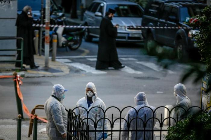On December 27, a homemade bomb exploded in front of the Orthodox Church of Saint Dionysius in central Athens