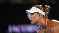 Germany's Angelique Kerber , in action on January 22, 2017, has used Dubai as a building block to repair her modest early season form