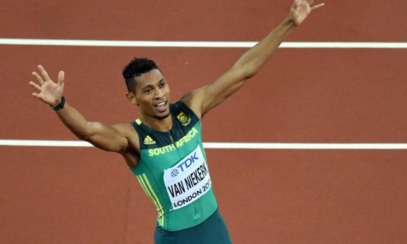 Wayde Van Niekerk took silver in the final of the men's 200m at the 2017 but has been injured for the two years since