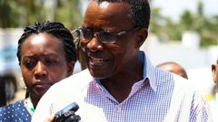 CJ David Maraga during a past address to the press (Twitter)