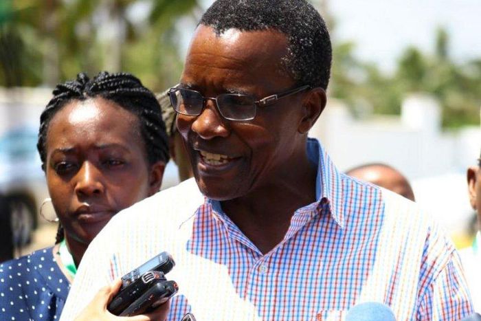 CJ David Maraga during a past address to the press (Twitter)