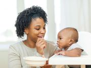 Mom feeding baby(todaysparent)