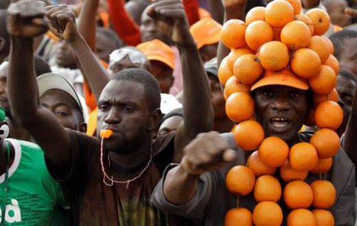 Orange Democratic Movement supporters at a past rally.