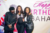 Happier times: The Bahatis and Nimmo (Instagram)