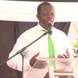 Raphael Tuju speaking in Rarieda during the burial of his brother Kefa Tuju