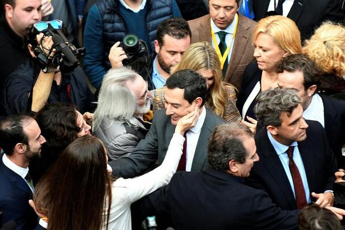 Conservative Juan Manuel Moreno has taken over in the former Socialist regional fiefdom of Andalusia -- but opponents are aghast he will rule with support from Vox, the first far right group to gain regional seats in Spain since Franco's death