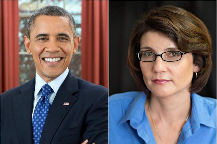 Barack Obama and Sheila Miyoshi Jager