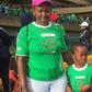 Jerusha Wanjiku with her son Ian Kariuki in a past event in Nairobi (Nation)