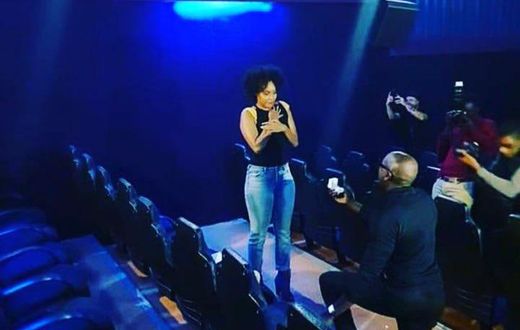 Sauti Sol's Bien Aime Baraza with fiancee Chiki Kuruka. Bien proposes to Chiki Kuruka