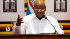 Uganda's President Yoweri Museveni vowed to improve security in the country's national parks