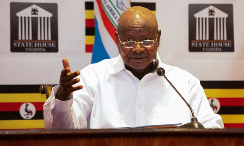 Uganda's President Yoweri Museveni vowed to improve security in the country's national parks