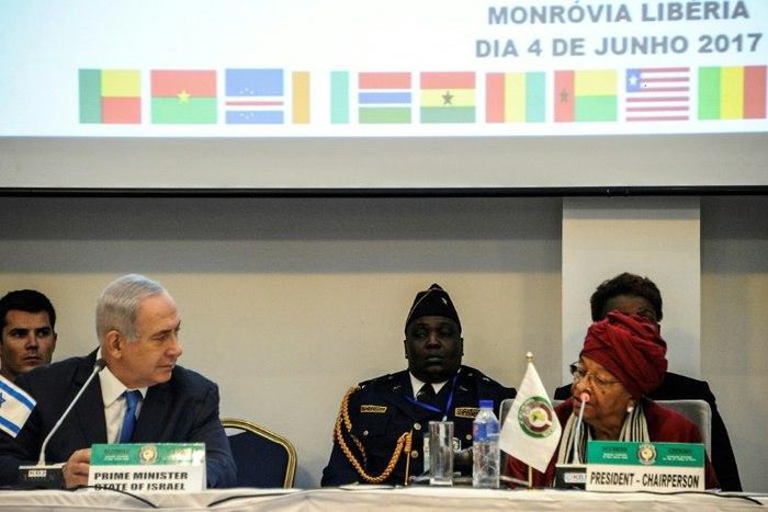 Israeli premier Benjamin Netanyahu told ECOWAS head Ellen Johnson Sirleaf: 'Israel is coming back to Africa'