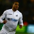 Swansea City's defender Martin Olsson celebrates after scoring against Leicester City at The Liberty Stadium in Swansea, south Wales on February 12, 2017