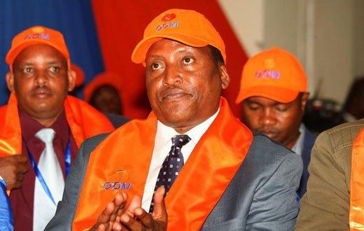 Richard Onyonka during a past ODM rally