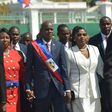 New Haitian President Jovenel Moise arrives at the Te Deum during his inauguration ceremony at the National Palace in Port-au-Prince, on February 7, 2017