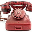 This undated image obtained from Alexander Historical Auctions shows a phone belonging to Nazi leader Adolf Hitler