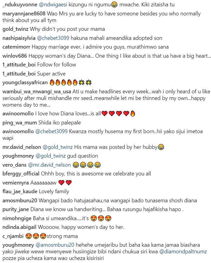 Bahati angers fans with message to Diana Marua on Women’s Day